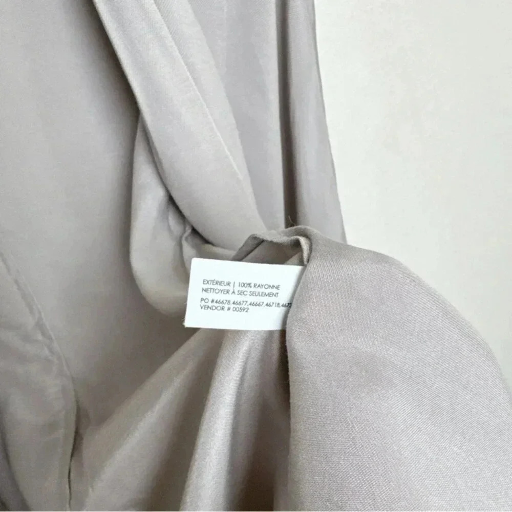 Club Monaco Womens Medium Drape Asymmetrical Jacket - Picture 11 of 14